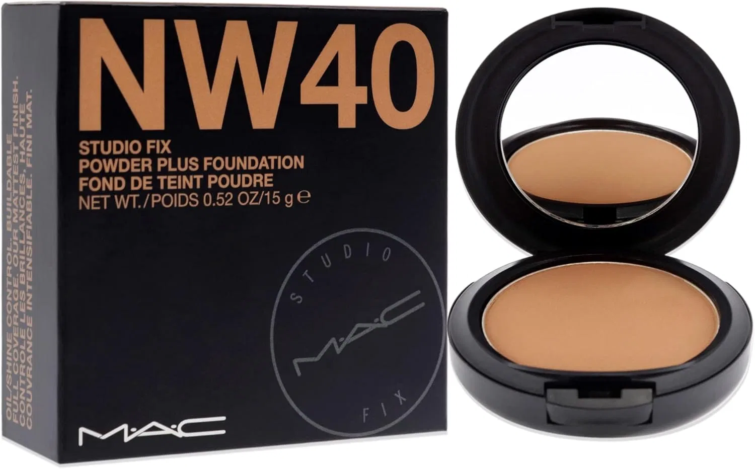Дневной крем-пудра Mac Studio Fix Powder Plus Foundation, 14.7 г, коричневый — фото 3