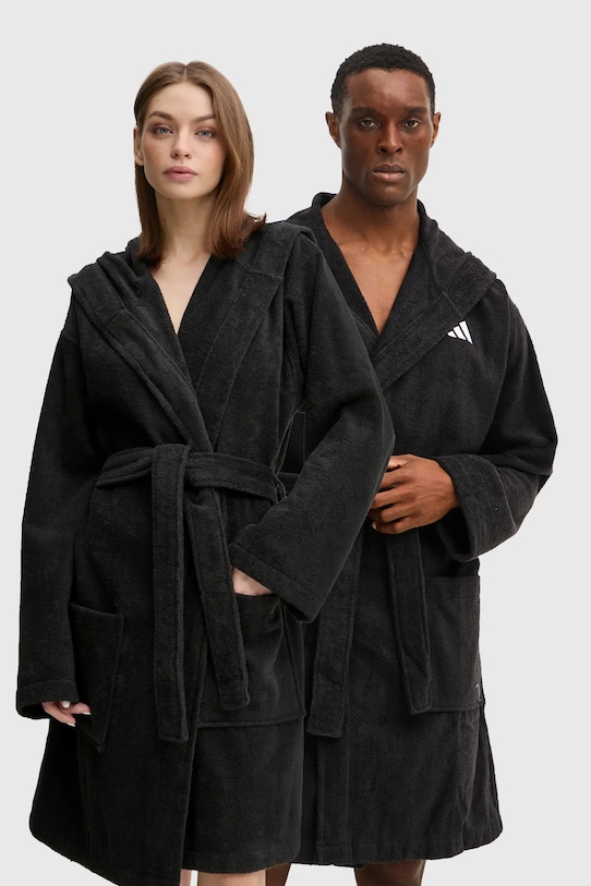 

Халат Adidas Performance, черный