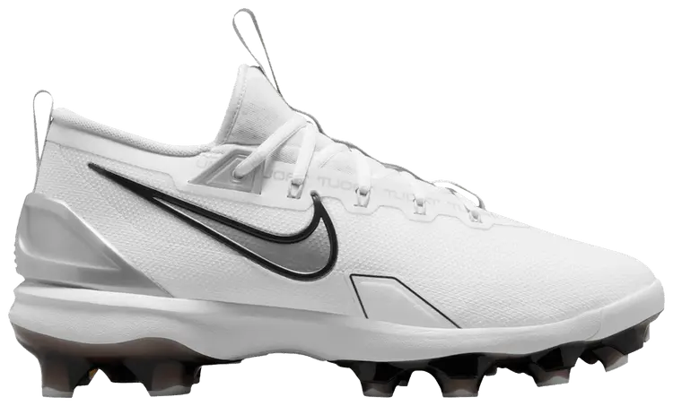 

Кроссовки Nike Force Trout 9 Elite MCS 'White Black Metallic Silver', белый
