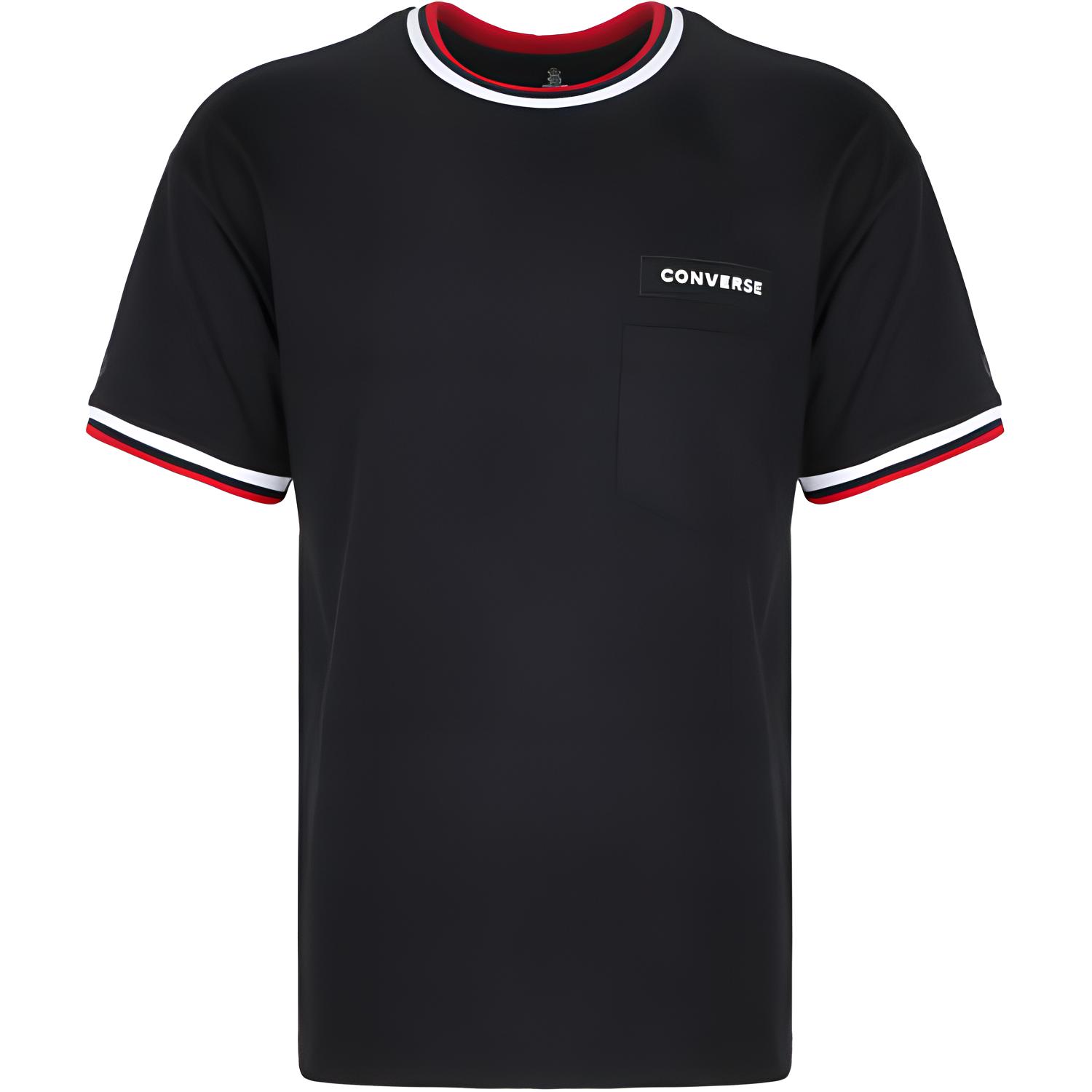 

Converse Футболка мужская Ink Black, Черный, Converse Футболка мужская Ink Black