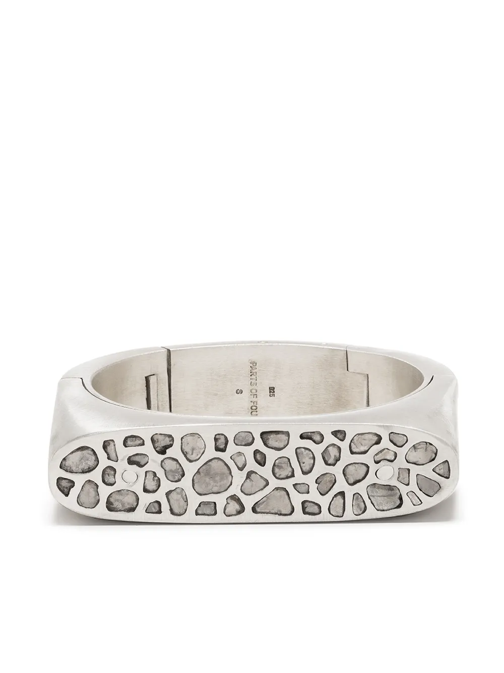 

Браслет с бриллиантами Parts of Four, серебяный