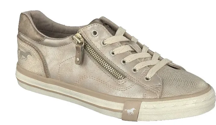 

Кроссовки Mustang Shoes, с боковой молнией, повседневная обувь, полуботинки, туфли на шнуровке, бронзовый, Коричневый, Кроссовки Mustang Shoes, с боковой молнией, повседневная обувь, полуботинки, туфли на шнуровке, бронзовый