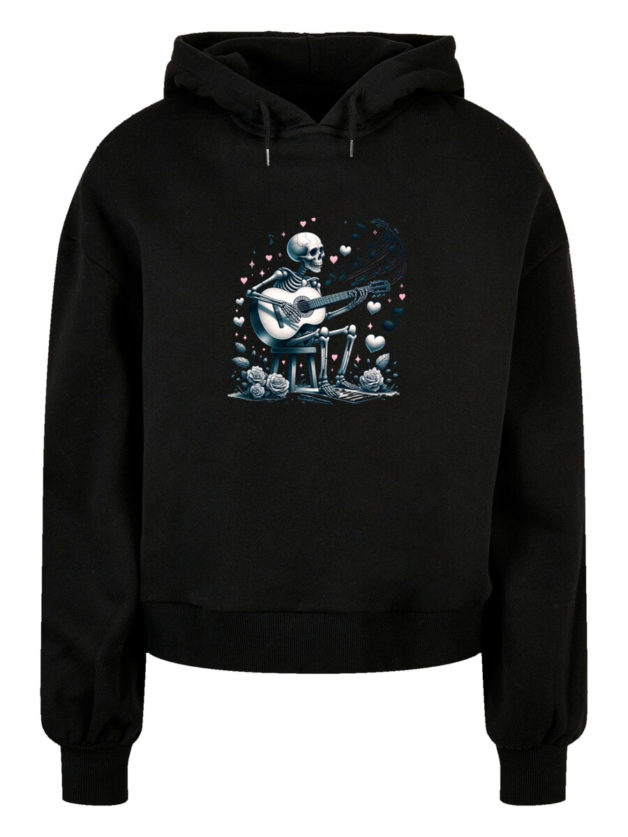 

Толстовка F4NT4STIC Romantic Skeleton Playing Guitar: Music & Love, Black