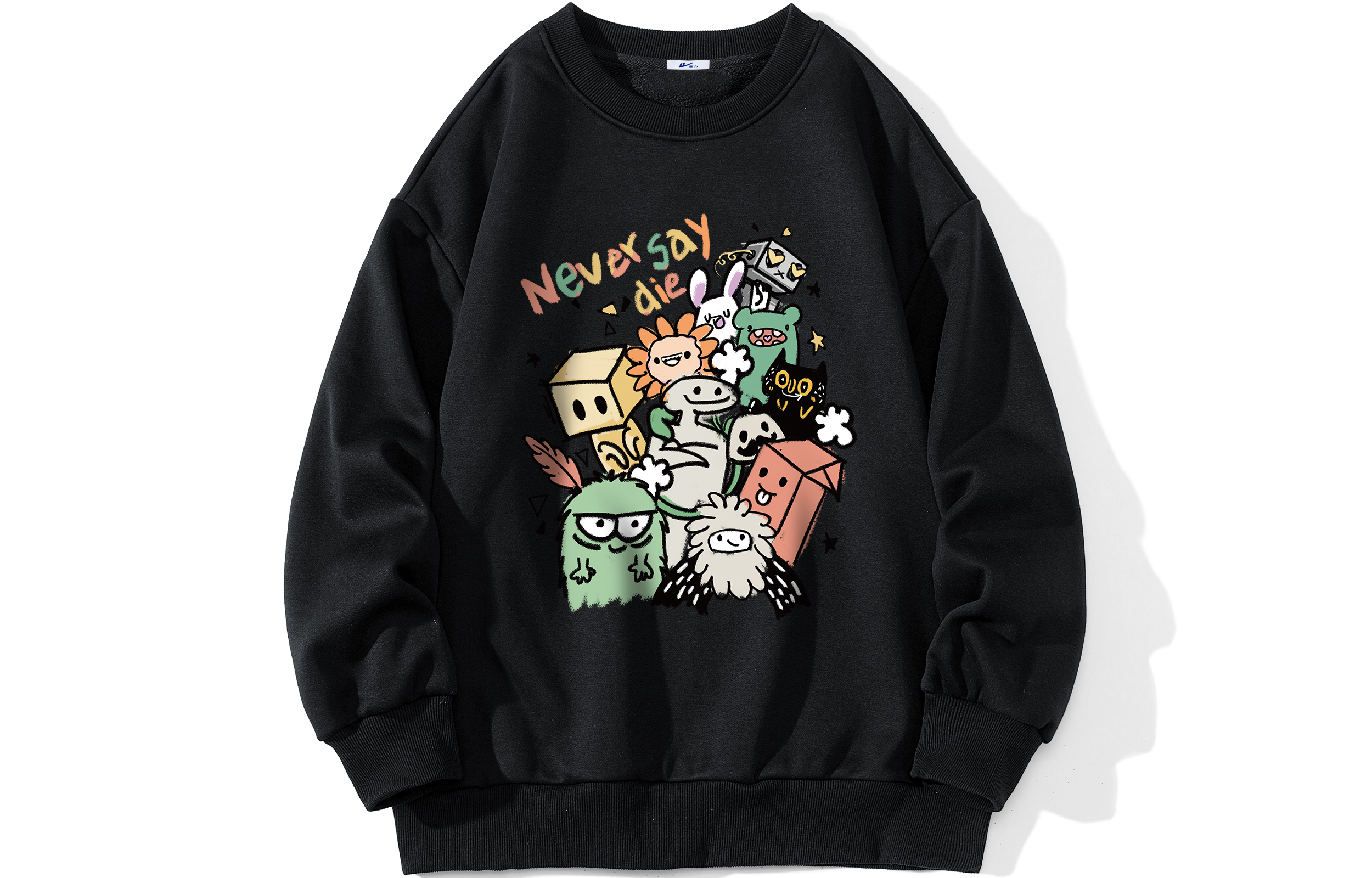 

Свитшот унисекс Warrior Huichao Riding The Wind Collection, белый