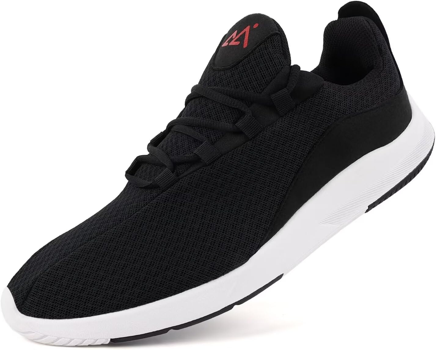 

Мужские кроссовки слипоны, повседневные, легкие, дышащие, с нескользящей подошвой для тенниса, тренировок, прогулок и бега Hengni, белый/черный