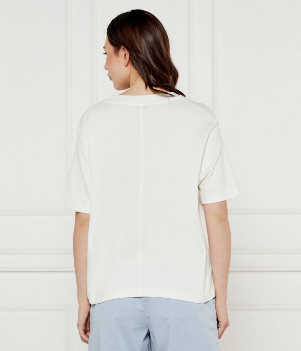 Футболка современная Коди Loose fit Tommy Hilfiger, белый — фото 3