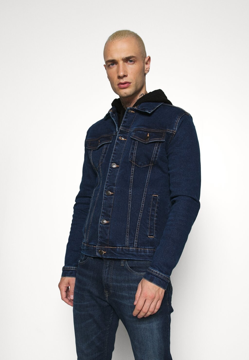 

Джинсовая куртка Denim Project КУРТКА КАШ, темно-синий