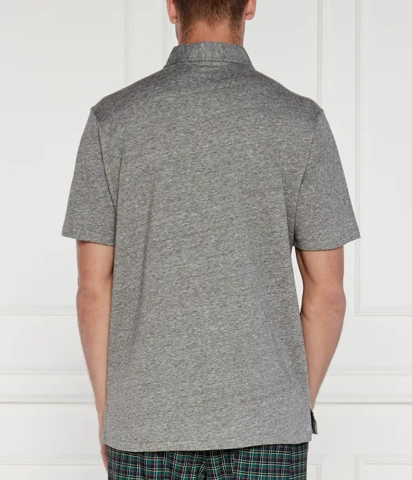 Футболка поло Classic fit Polo Ralph Lauren, серый — фото 4