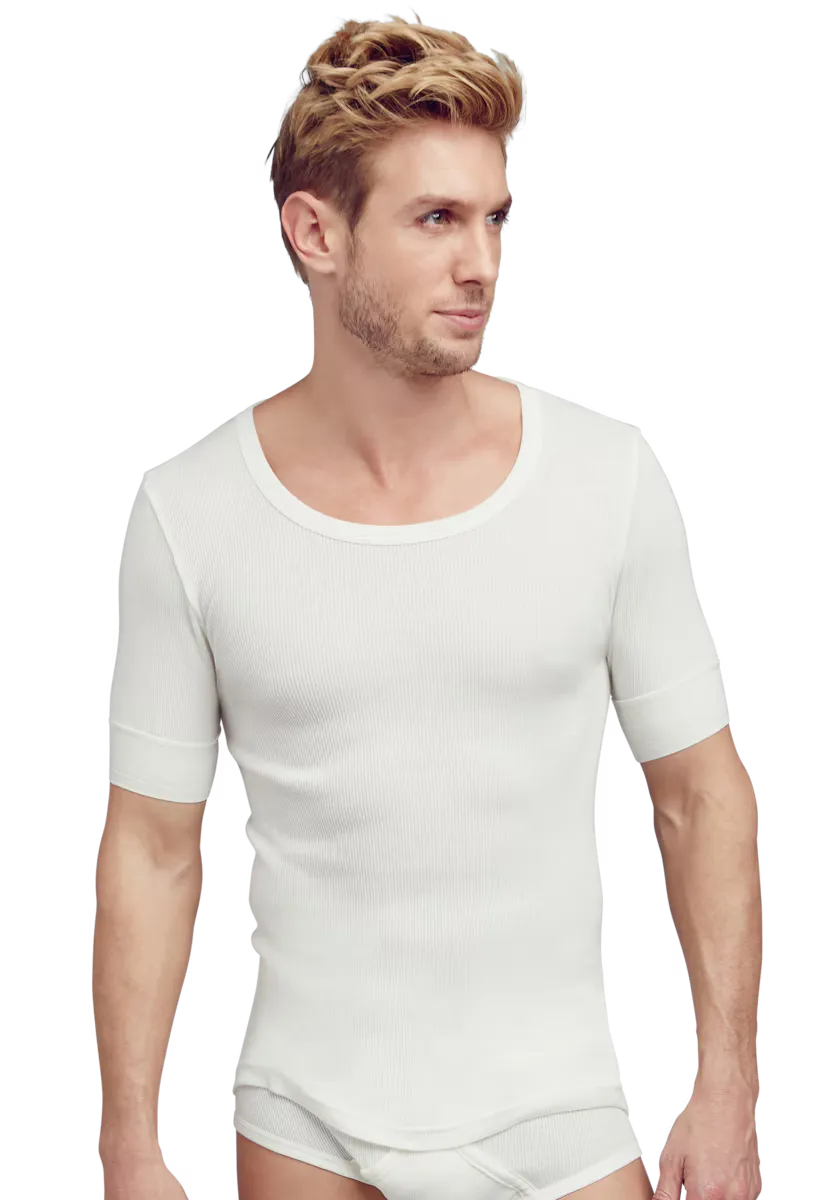 

Мужская майка полуприлегающего кроя с короткими рукавами Jockey, белый