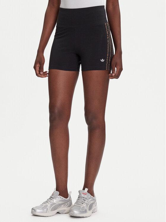 

Велошорты slim fit Leopard JW7305 Adidas, чёрный