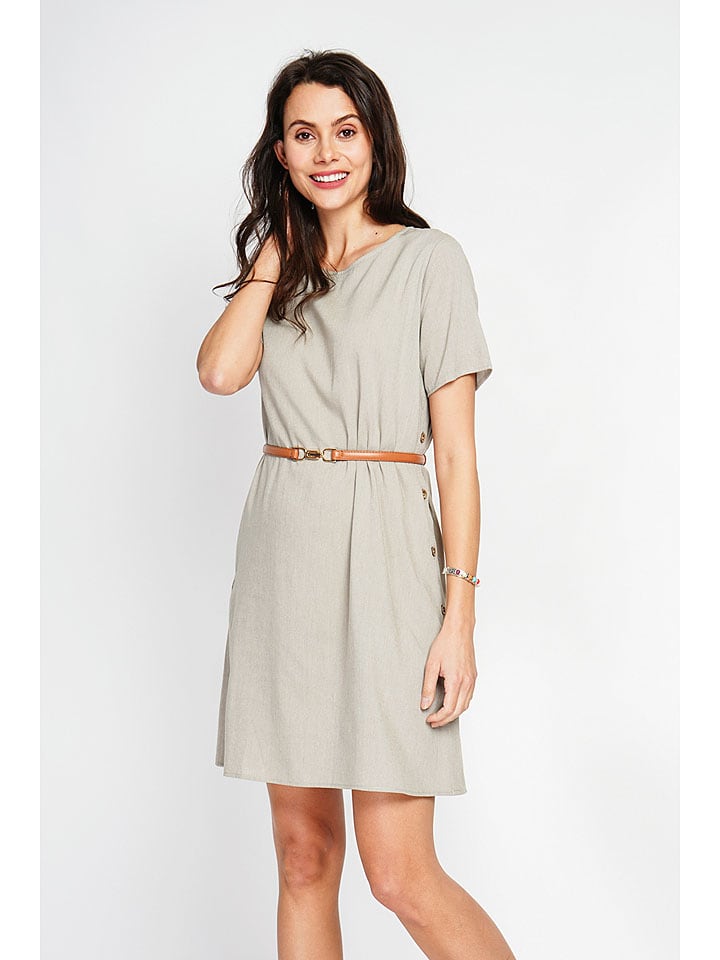 

Платье до колена Le Jardin du Lin, серый