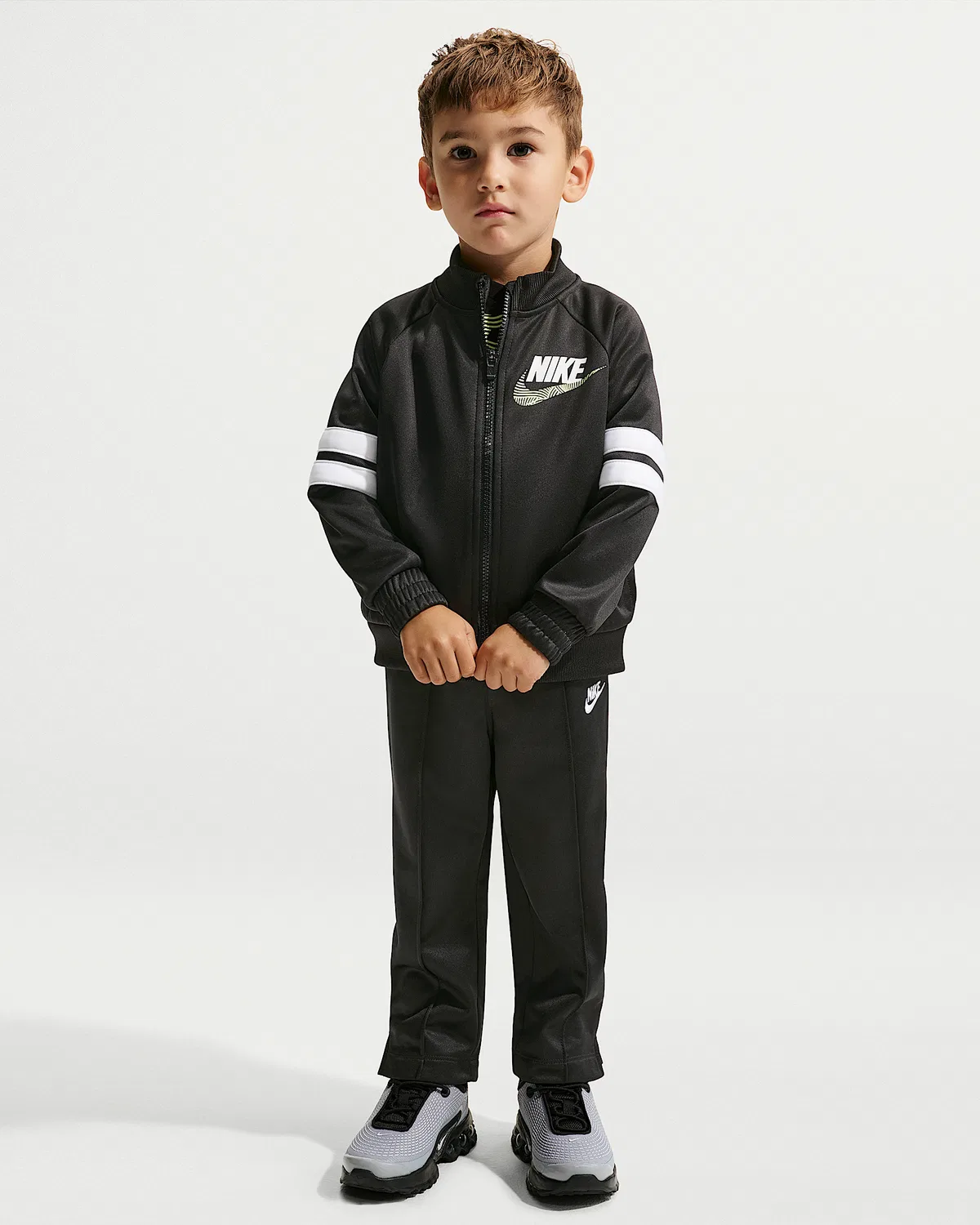 Детский спортивный костюм Nike Sportswear In The Zone Dri-FIT Oversized из 2 предметов, Black