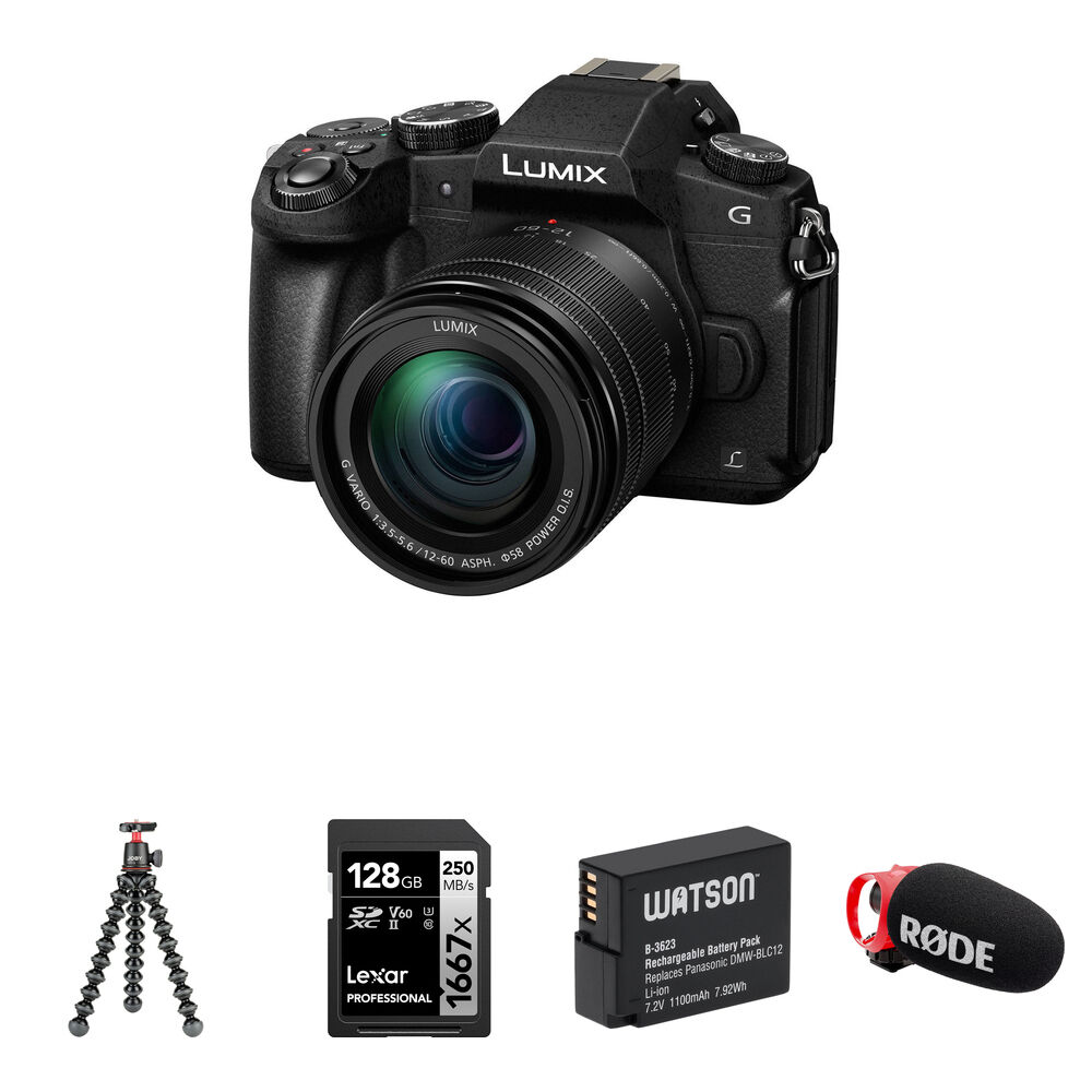 

Беззеркальная камера Panasonic Lumix G85 Mirrorless Camera with 12-60mm f/3.5-5.6 and