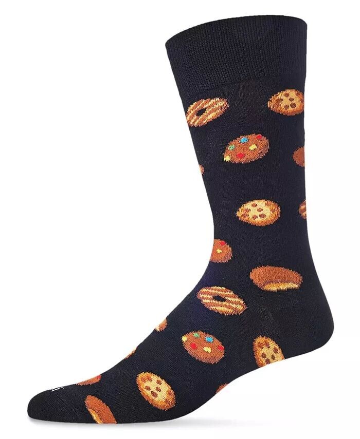 

Новинки мужских носков Tasty Cookies Crew MeMoi, черный