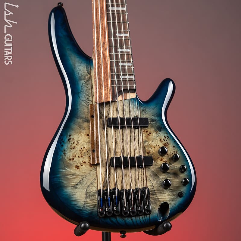 

Басс гитара Ibanez Bass Workshop SRAS7 Cosmic Blue Starburst