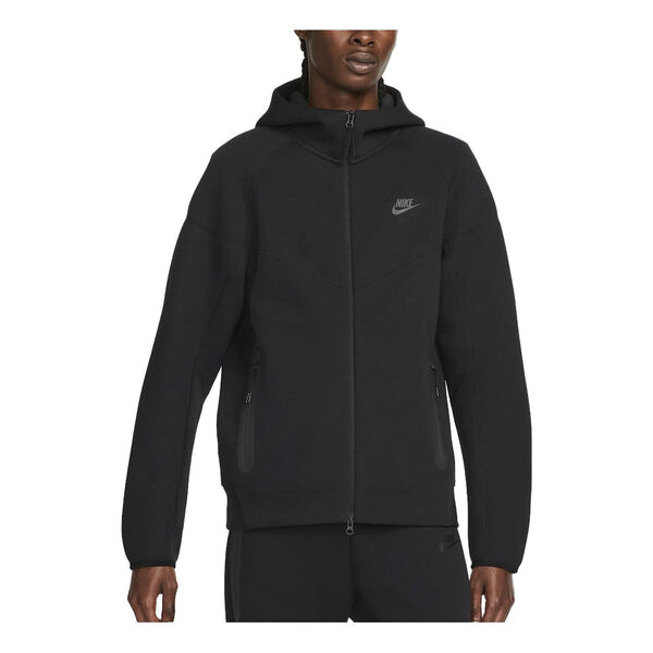 

Куртка tech fleece windrunner hooded jacket 'black' Nike, черный