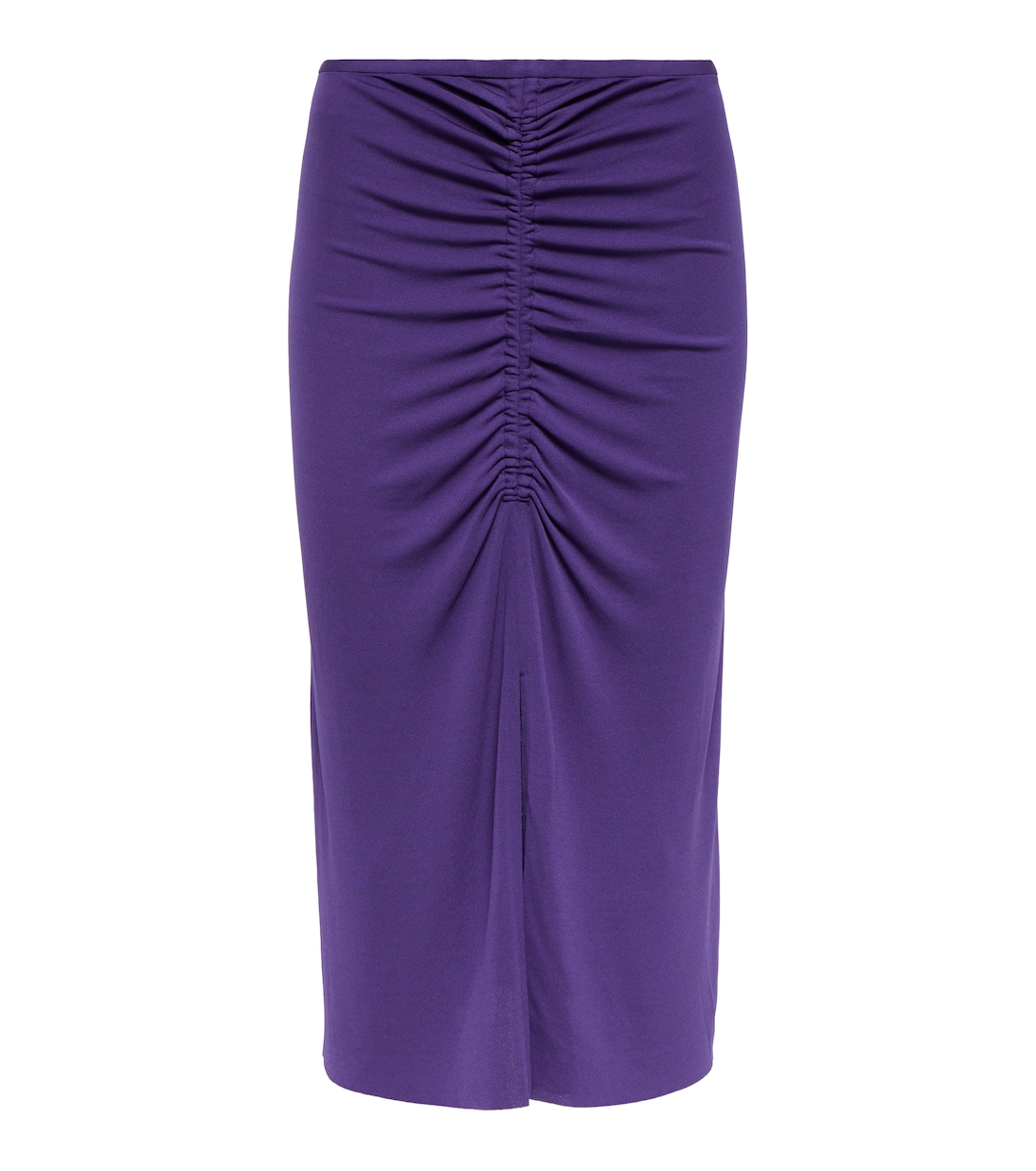 

Юбка миди Joella со сборками Isabel Marant, фиолетовый