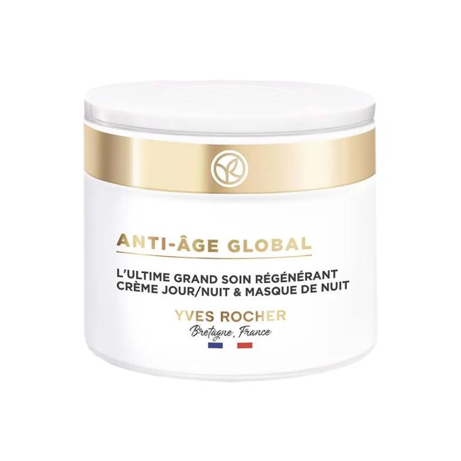 

Глобальный дневной/ночной крем для лица или ночная маска Anti-Age Yves Rocher, 75 мл