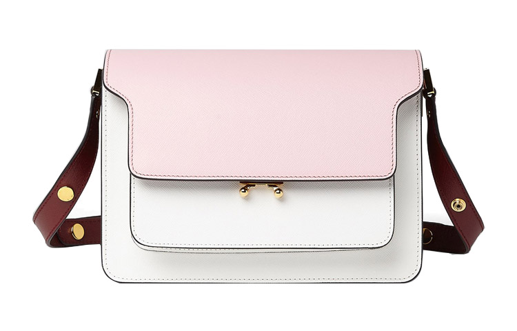 

Сумка через плечо из кожи коровы Trunk Женская MARNI