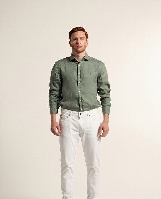 

Мужские брюки строгого кроя с пятью карманами Valecuatro, белый