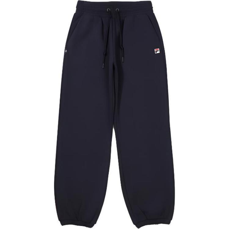 

FILA Вязаные спортивные штаны женские темно-синие