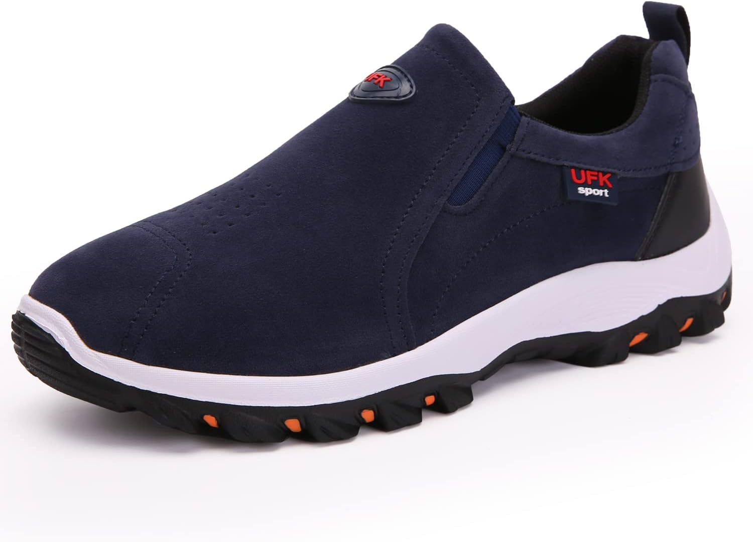 

Мужские походные кроссовки Eliogn с противоскользящей подошвой, для занятий спортом на открытом воздухе, легкие туристические кроссовки, повседневная модная спортивная обувь, рабочая обувь, студенческая обувь, синий