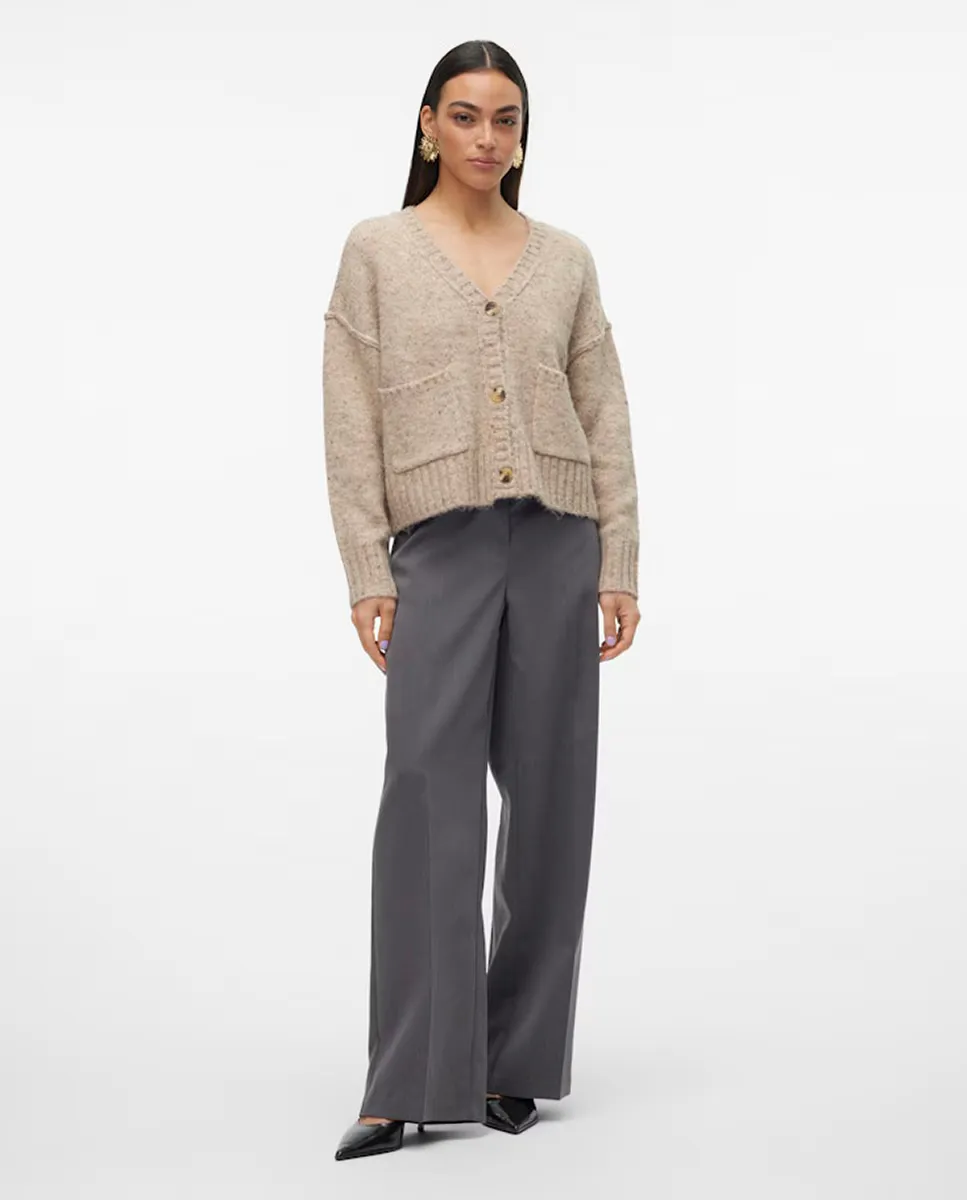 

Женский шерстяной кардиган с карманами Vero Moda, цвет Lana