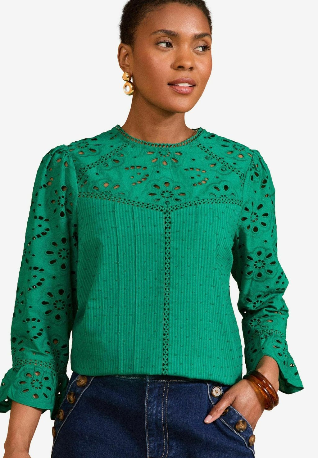 

Блуза REGULAR FIT Love & Roses, зеленый