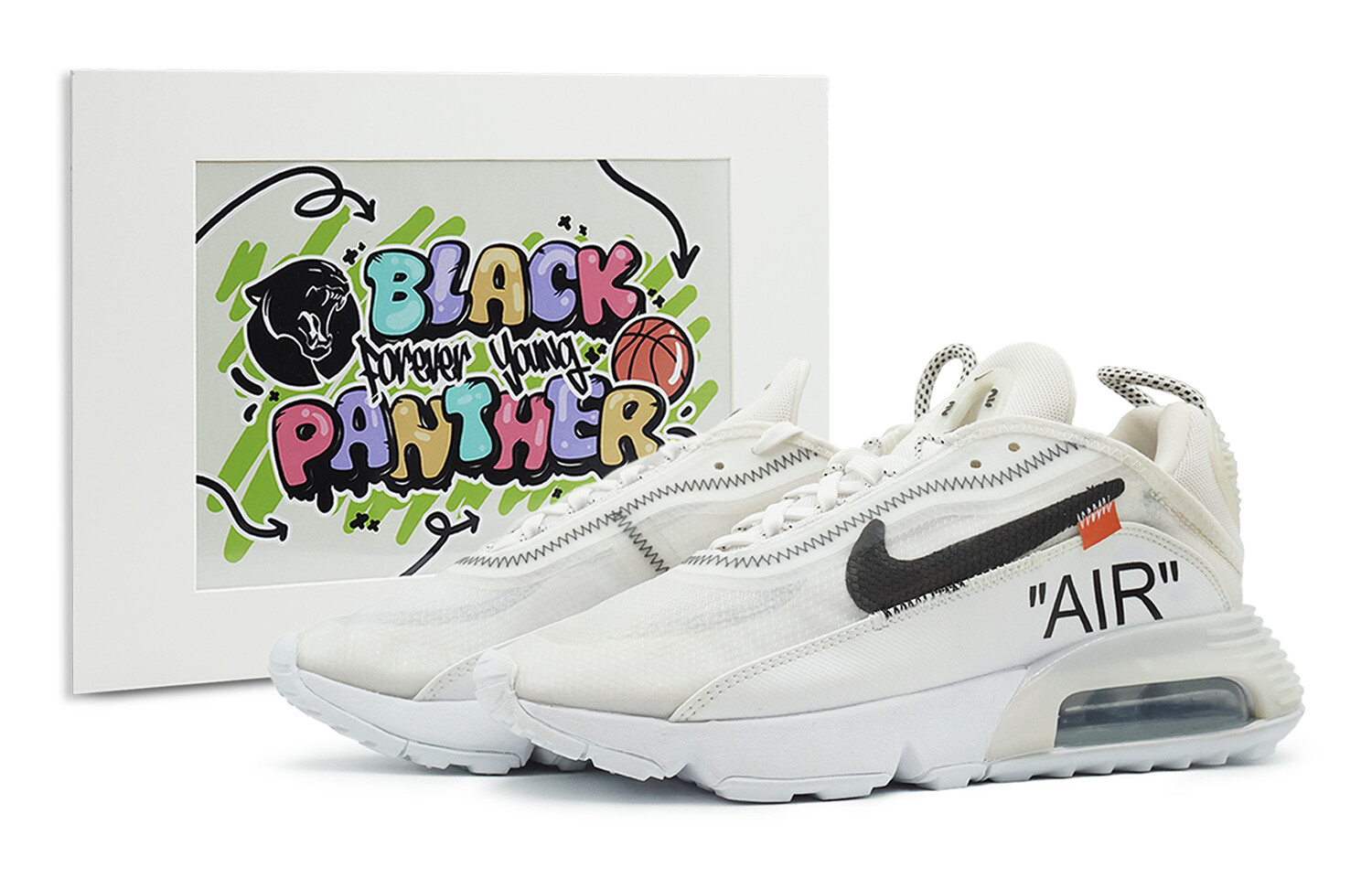 

Кроссовки Air Max 2090 женские с низким верхом, белые/черные Nike