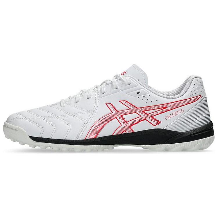 ASICS Бутсы для игры в футбол на газоне Calcetto TF Turf унисекс, белые, свободная посадка
