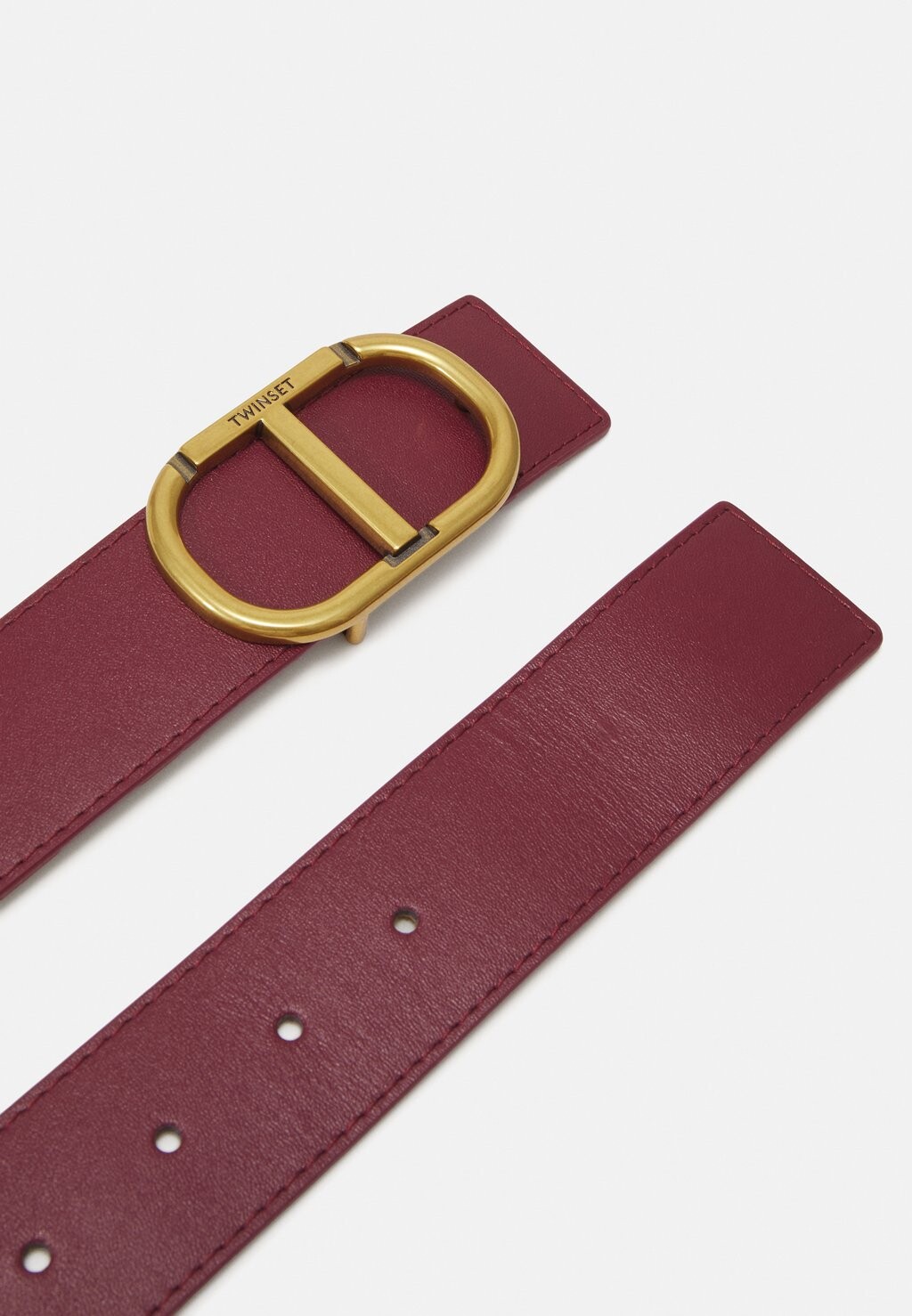 

Пояс BELT TWINSET, цвет Red Plum/Sandy Brown