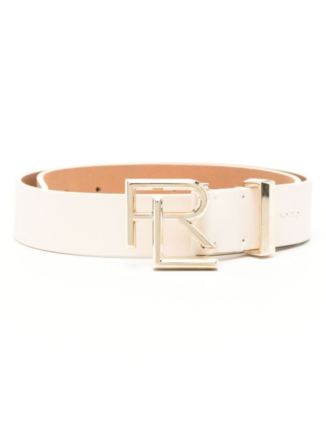 

Ralph Lauren Collection ремень с пряжкой-логотипом, нейтральный цвет