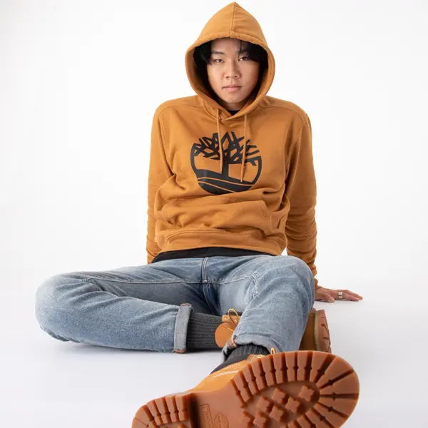 

Мужская толстовка с логотипом Timberland, цвет Wheat
