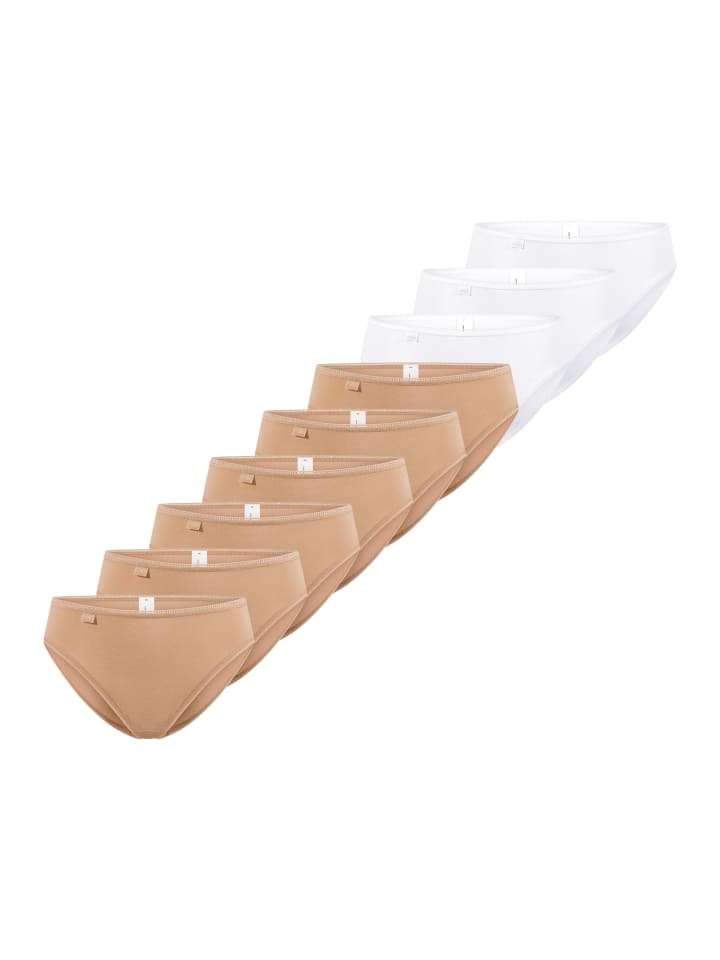 

Sloggi Трусы Tai Slip 24/7 Cotton in Beige / weiß