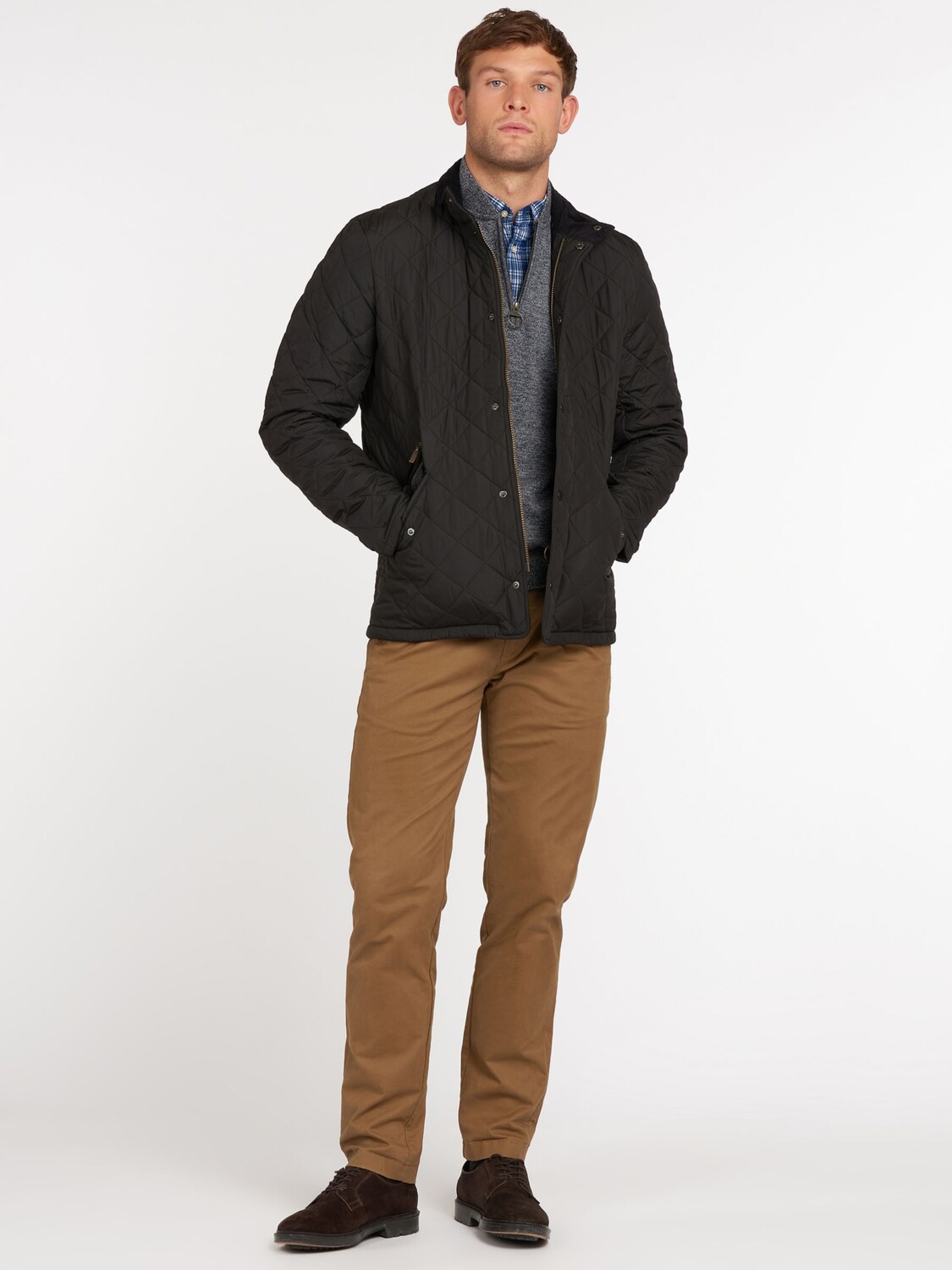 Водонепроницаемая стеганая куртка Barbour Chelsea Sportsquilt, черная — фото 3