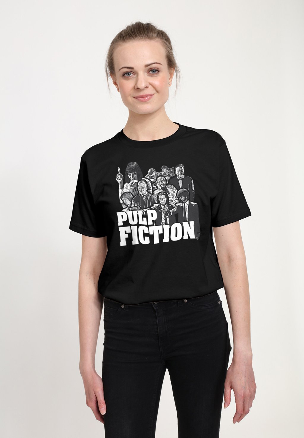 

Футболка с принтом PULP FICTION CAST GRAPHIC Henry Tiger, черный
