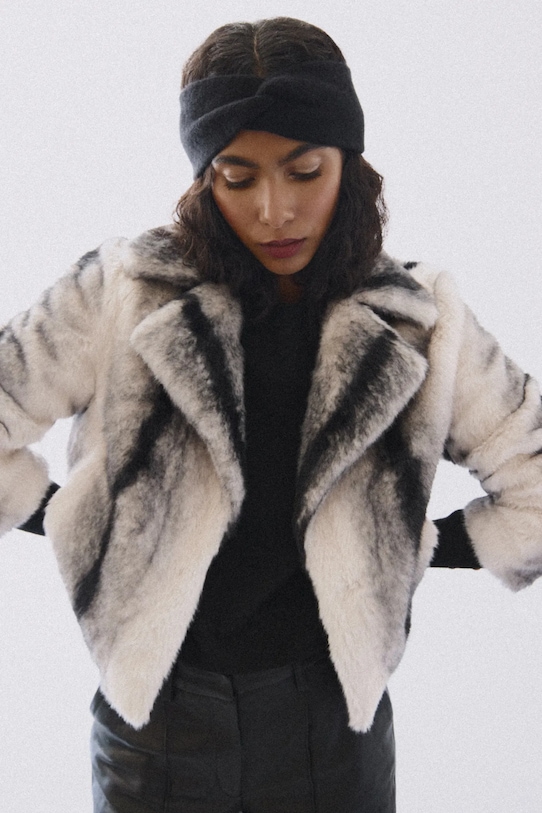 

Шерстяная повязка на голову Answear.Lab, черный