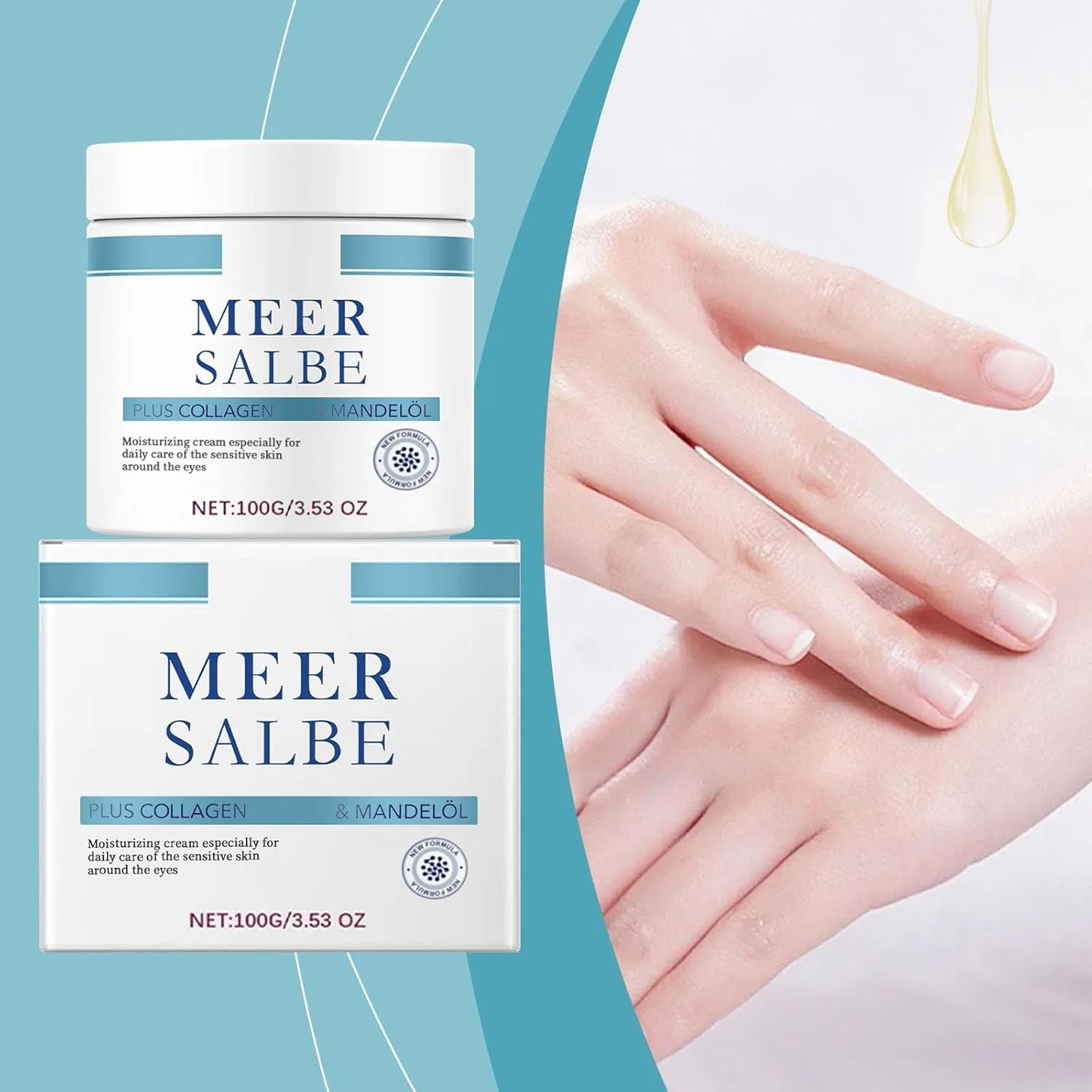 Активная морская мазь Sea Ointment Plus для рук и ногтей Generisch, 1Pcs — фото 3
