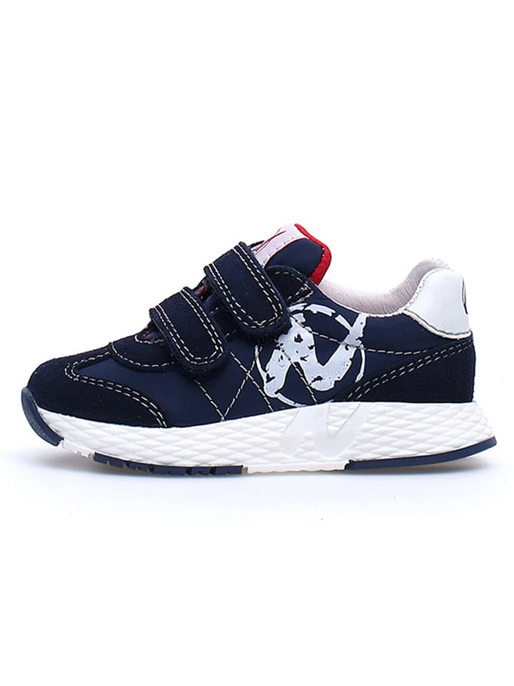 

Кроссовки на шнуровке Naturino Leder-Sneakers Jesko, цвет Dunkelblau/Weiß