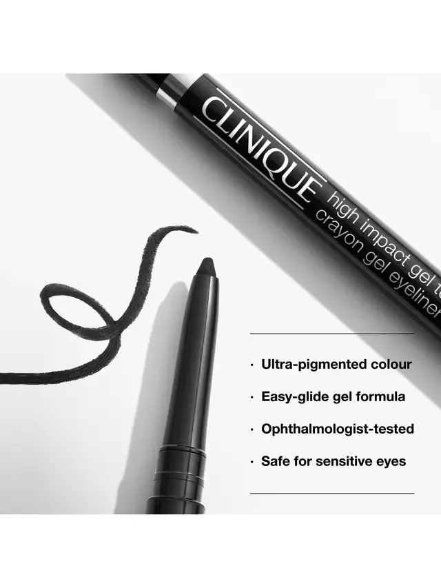 Гелевая подводка для глаз High Impact Clinique, Intense Black — фото 4