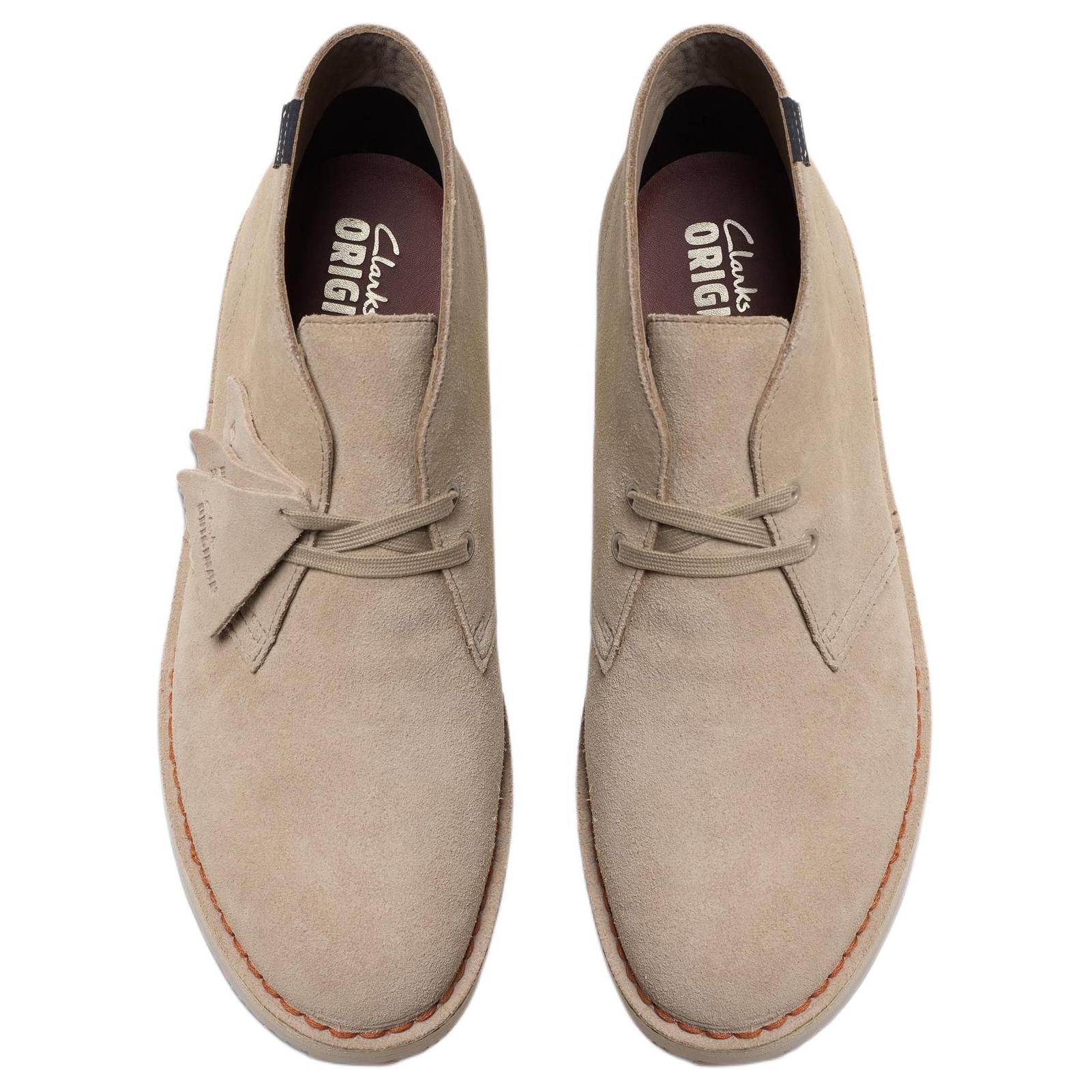 Clarks Оригинальные мужские берцы песочного цвета, цвет Sand — фото 4