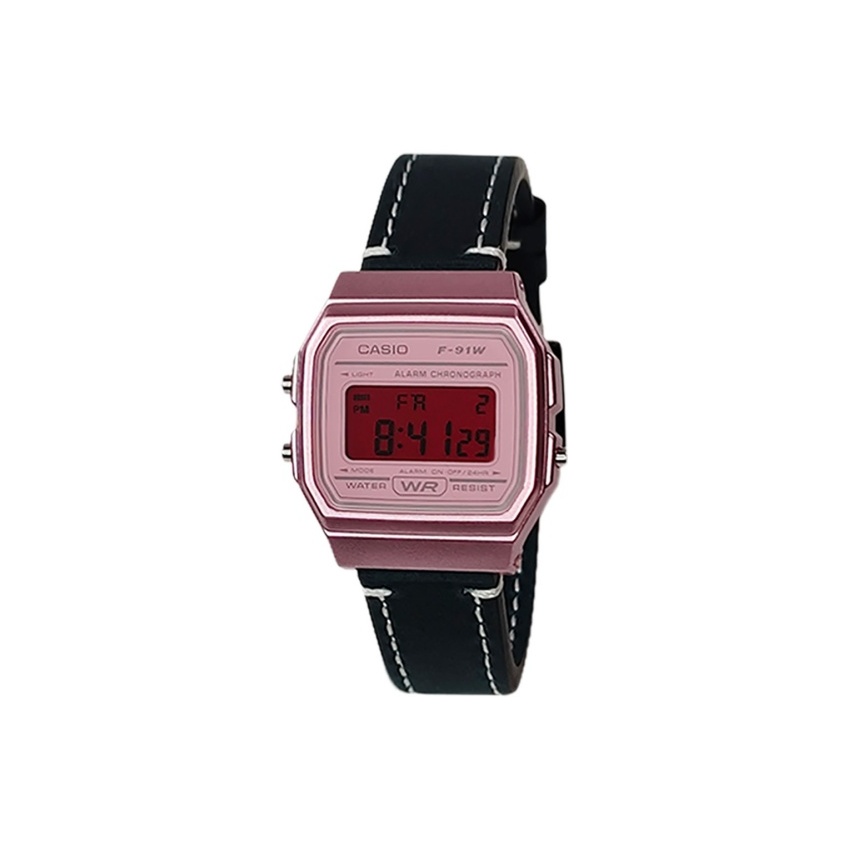 

CASIO Часы Retrofit Series Quartz Movement Genuine Leather Strap Watch Men's Watch Pink Watch Dial