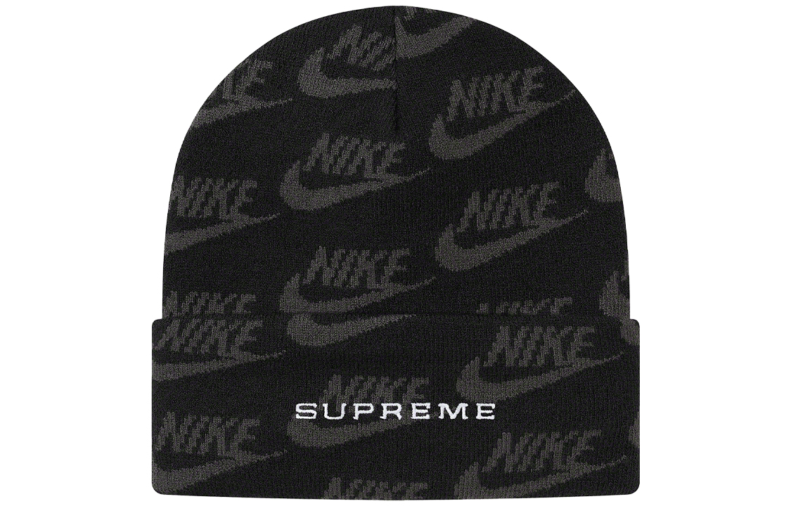 

Supreme Вязаная шапка Nike Jacquard, Black