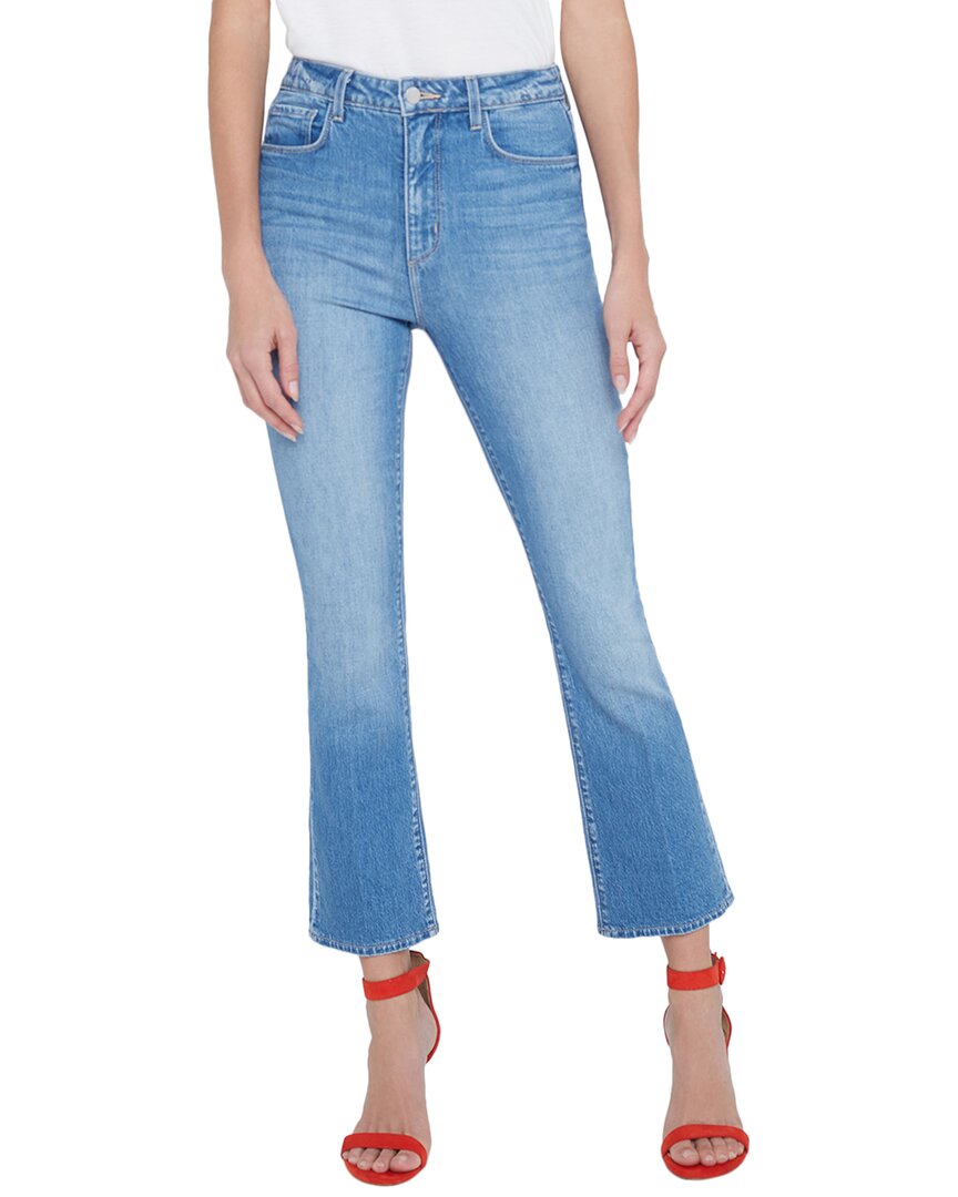 

Джинсы L’AGENCE Mira High-Rise Crop Micro Boot L'Agence, мультиколор