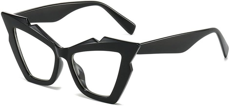 

Солнцезащитные очки с градиентным эффектом «кошачий глаз» для уличной фотографии, модные солнцезащитные очки для отдыха с индивидуальным дизайном, SUN2829 Generic, Black Clear