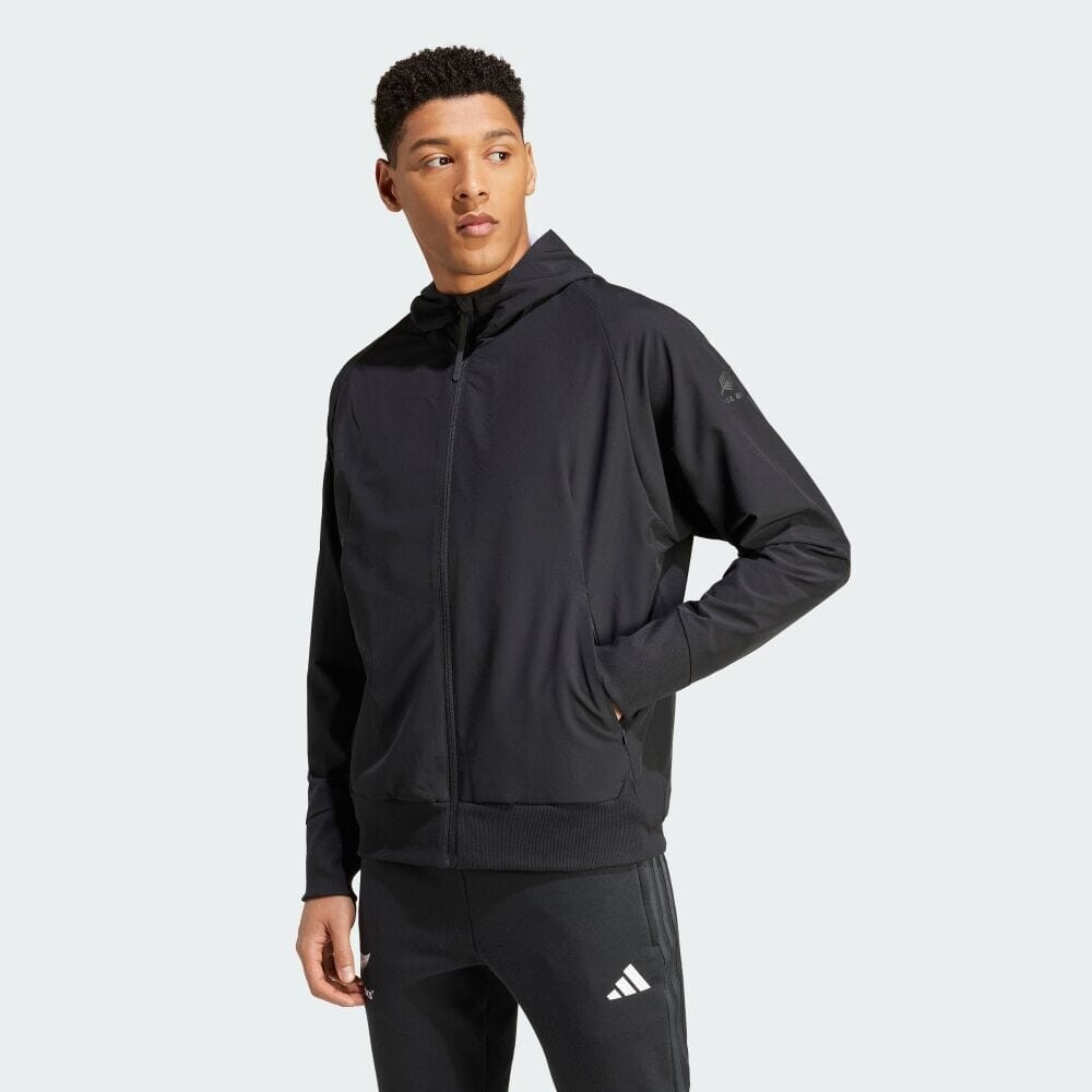 

Джерси Adidas All Blacks ZNE Woven Full Zip Hoodie, цвет All Black