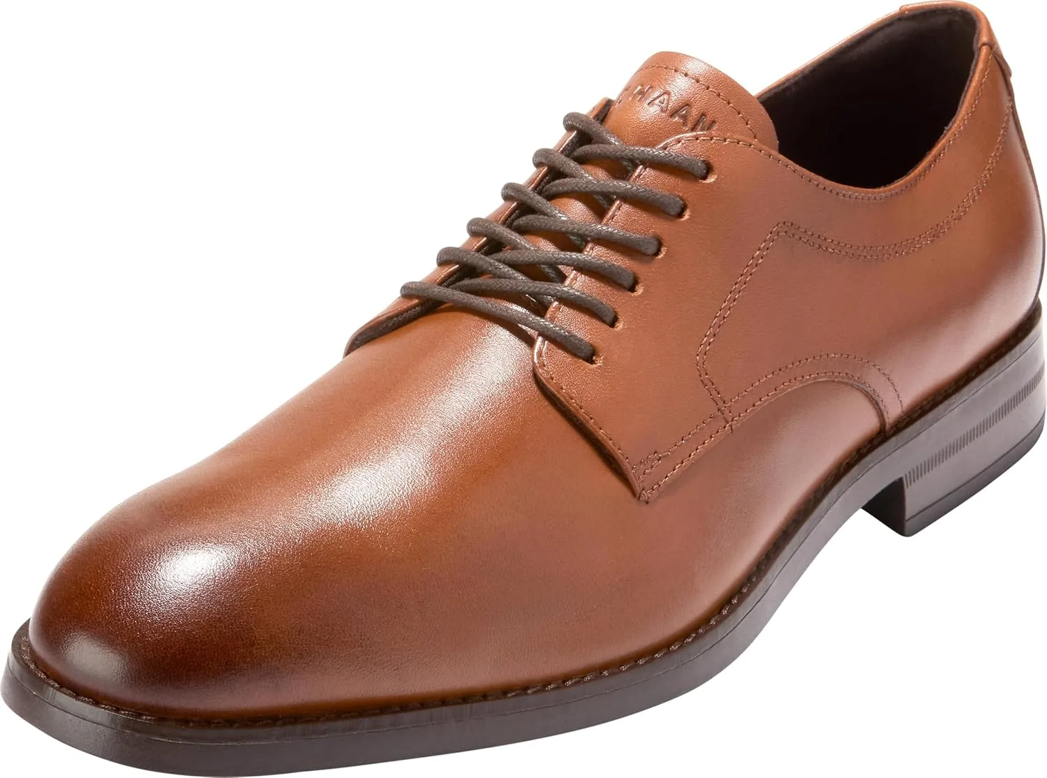 Мужские оксфорды Cole Haan Harmon Grand Plain Toe, темно-коричневый