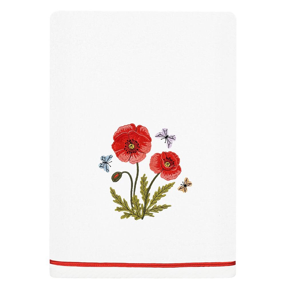 

Linum Home Textiles Polly Набор полотенец для ванной и рук с цветочным принтом, 3 предмета, цвет Aqua