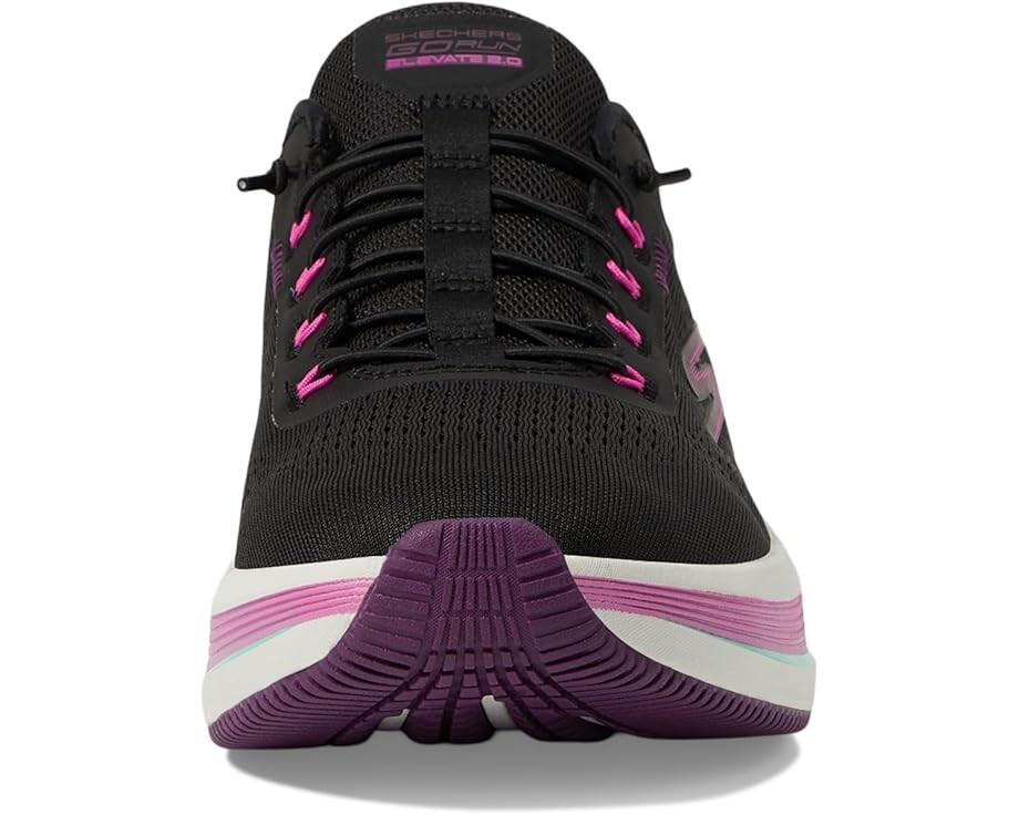Кроссовки SKECHERS Go Run Elevate 2.0 Banyan Hands Free Slip-Ins, цвет Black/Pink — фото 3