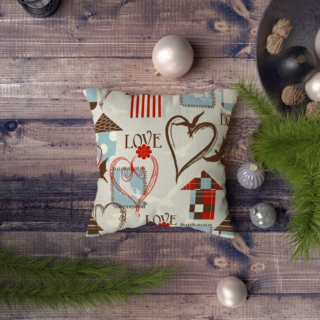 

Evila Originals, Azury- KRL1264, разноцветная, подушка, 50% хлопок/50% полиэстер
